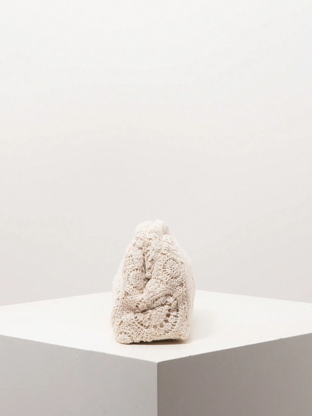 Sunlit Crochet Clutch