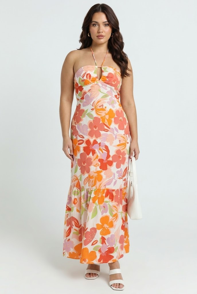 Hotel Mediterraneo Maxi Dress