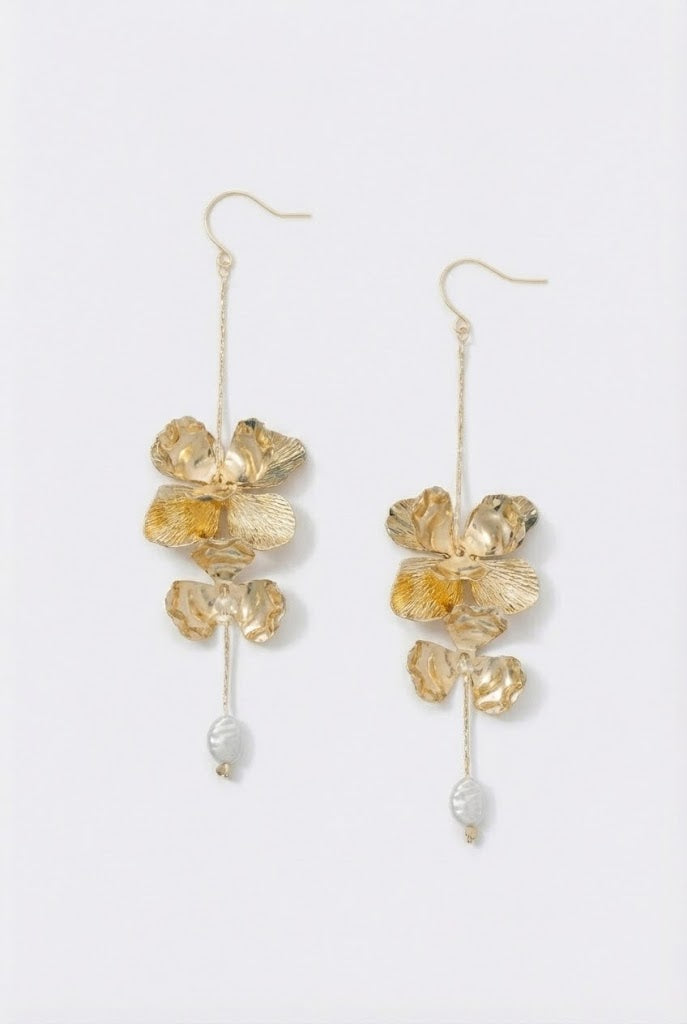 Sunlit Petal Earrings