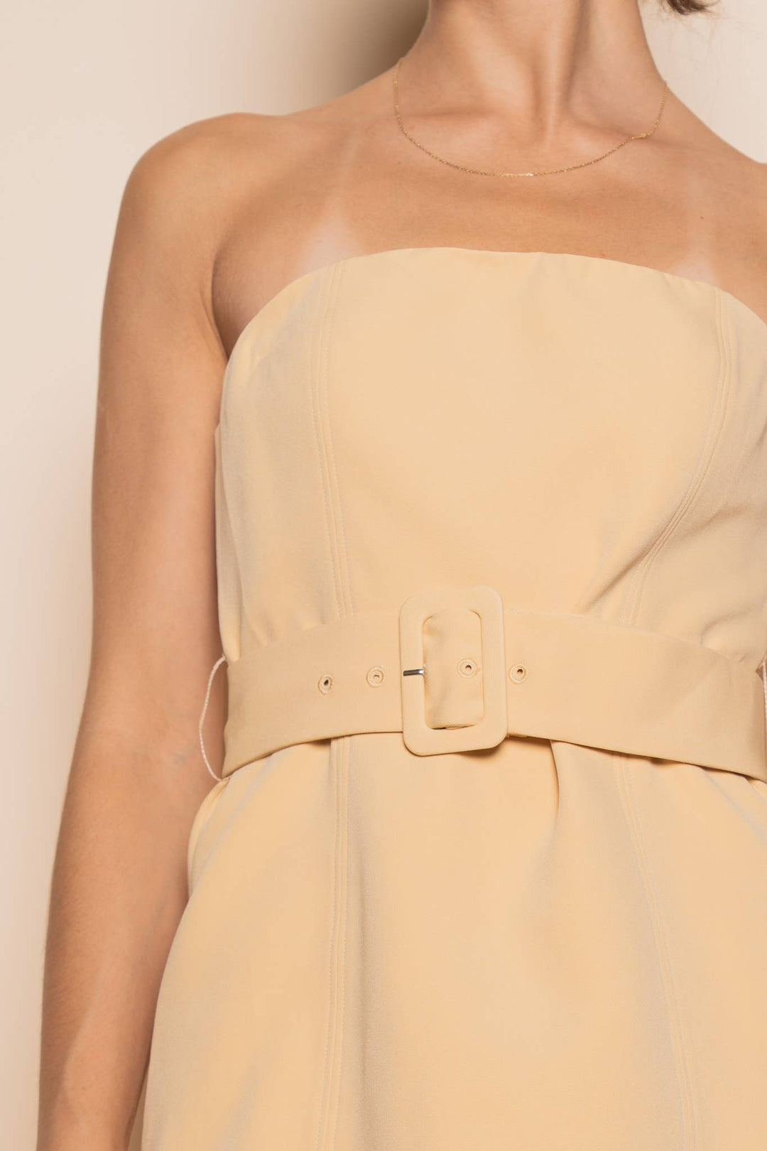 Luncheon Belted Mini Dress