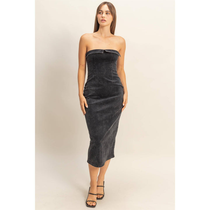 Mineral Muse Strapless Midi Dress