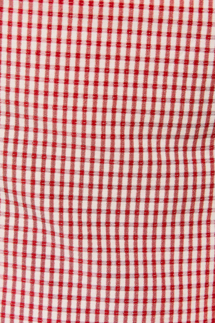 Diner Booth Date Wrap Mini Skirt