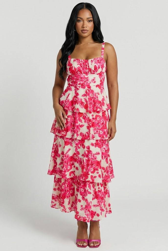 On The Italian Coast Maxi Dress