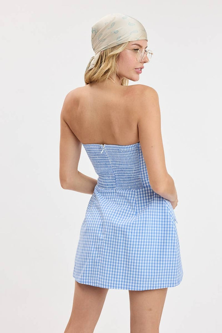 Trust Fund Brunch Pocket Mini Dress