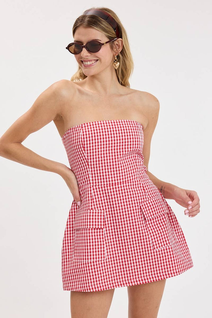 Trust Fund Brunch Pocket Mini Dress