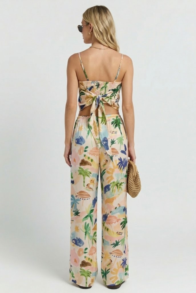 Resort Mural Pants