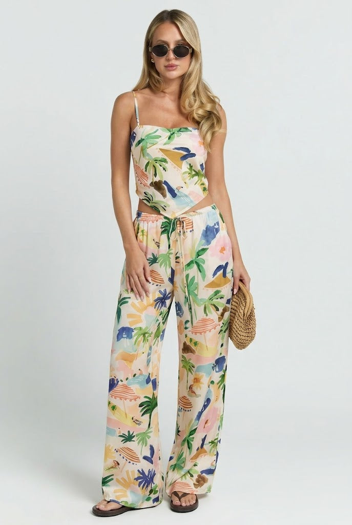 Resort Mural Pants