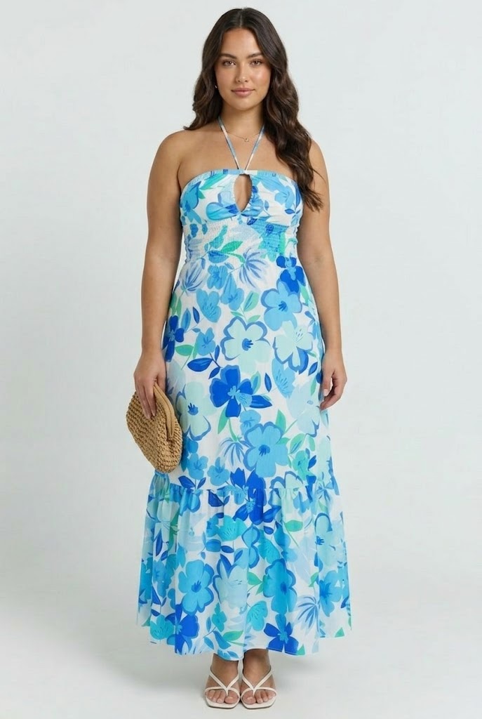 Hotel Mediterraneo Maxi Dress