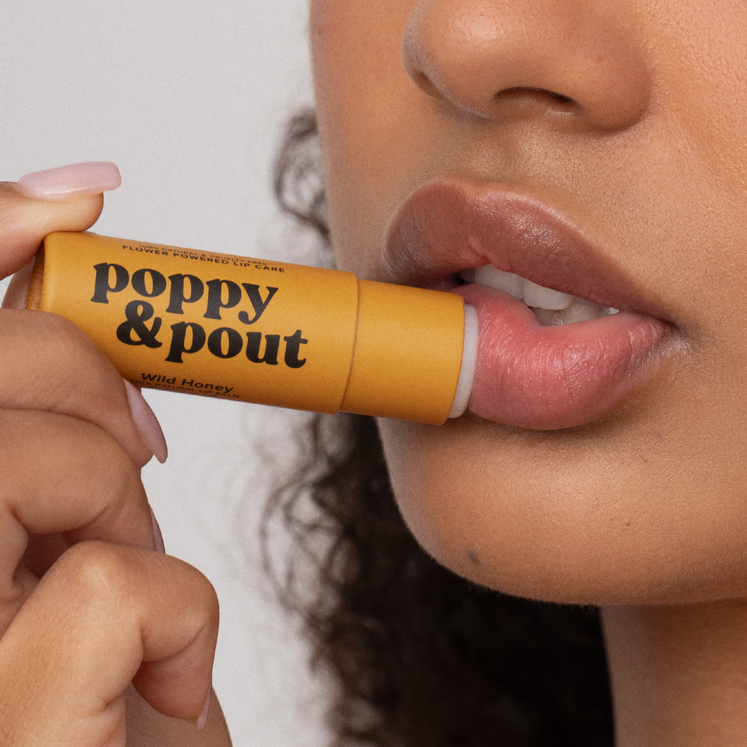 Poppy & Pout Wild Honey Lip Balm