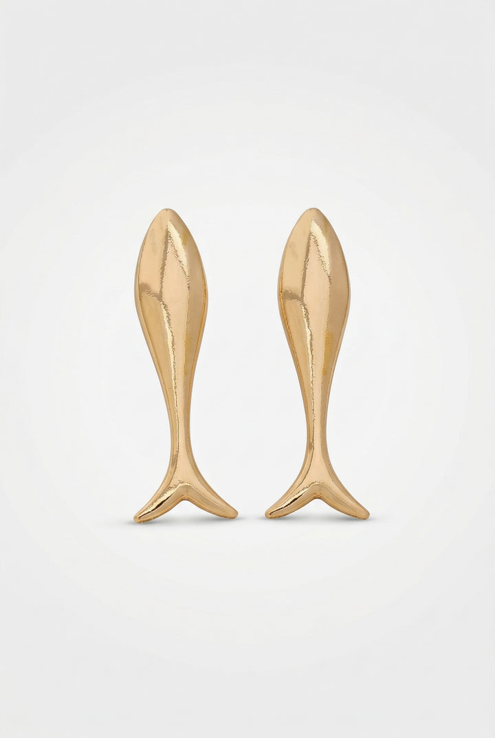 Gold Catch Earrings