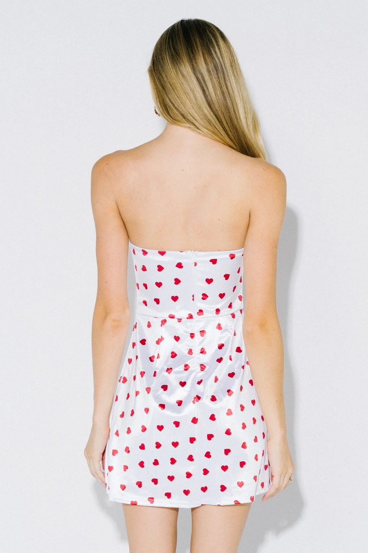 Heartbreaker Satin Mini Dress