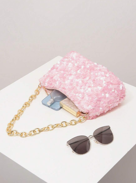 Bellini Sequin Shoulder Bag
