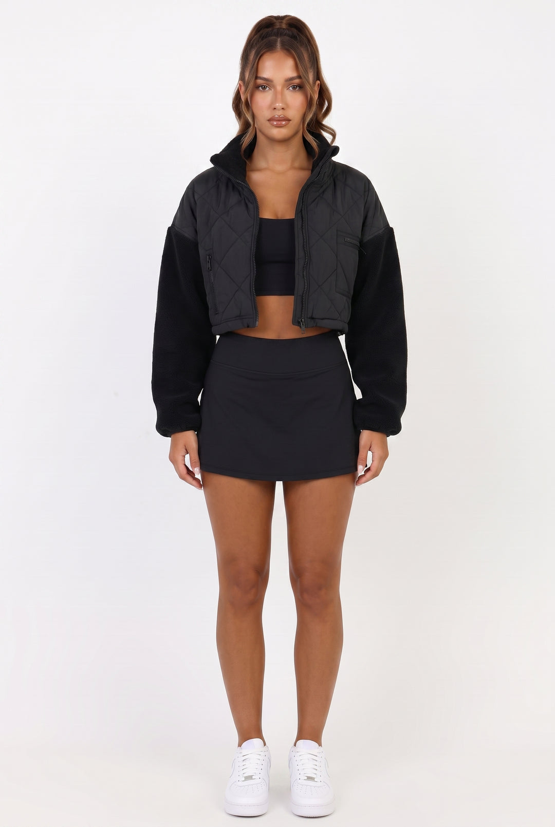 Jetset Quilted Crop Jacket