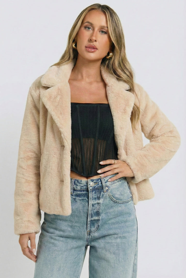 Joplin Cozy Faux Fur Jacket