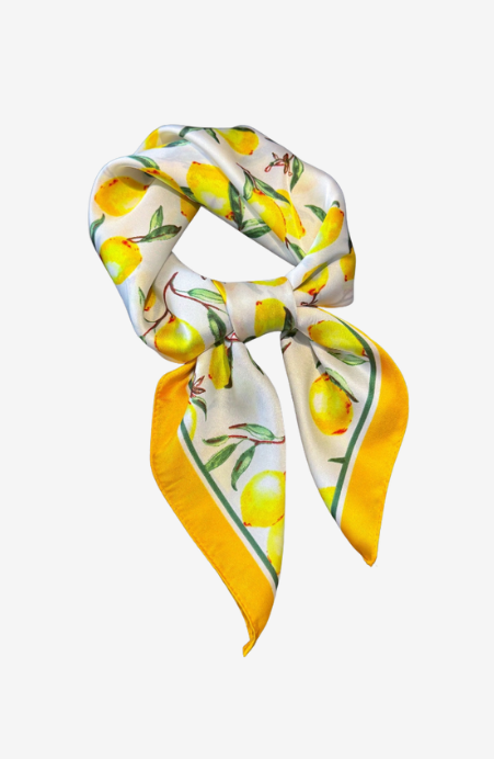 Amalfi Lemon Scarf