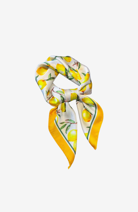 Amalfi Lemon Scarf