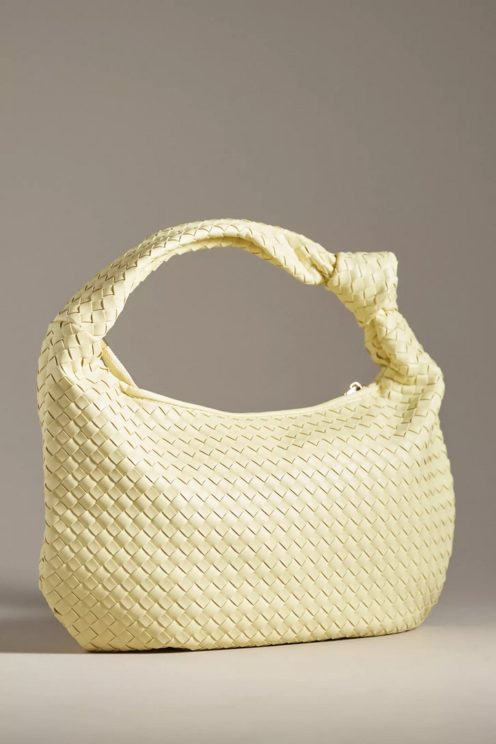 Melie Bianco Lemonade Brigitte Large Satchel