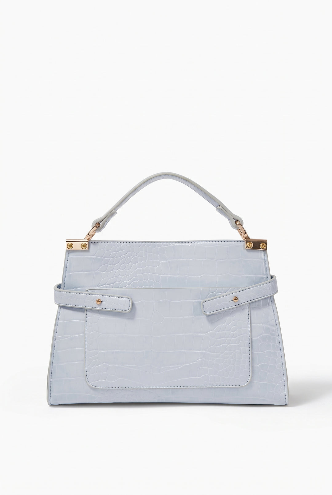 Madison Croc Top Handle Bag