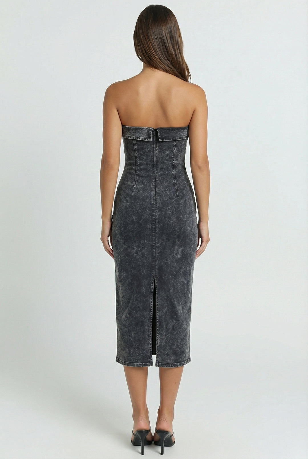 Mineral Muse Strapless Midi Dress