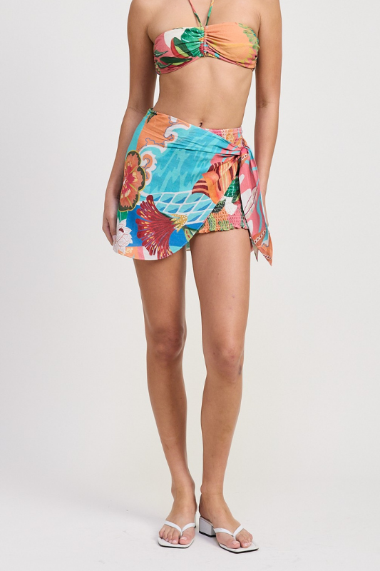 Into the Tropics Wrap Shorts