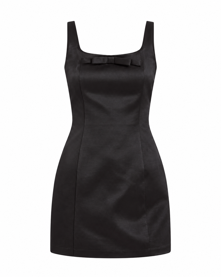 Miss Madison Bow Mini Dress