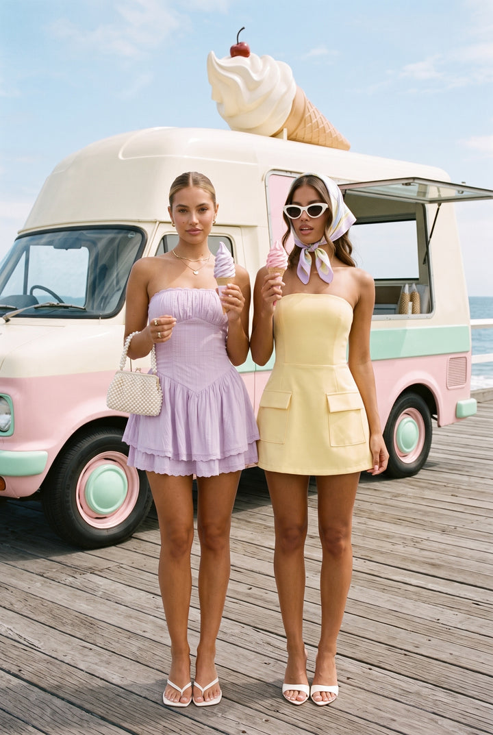 Roller Rink Mini Dress