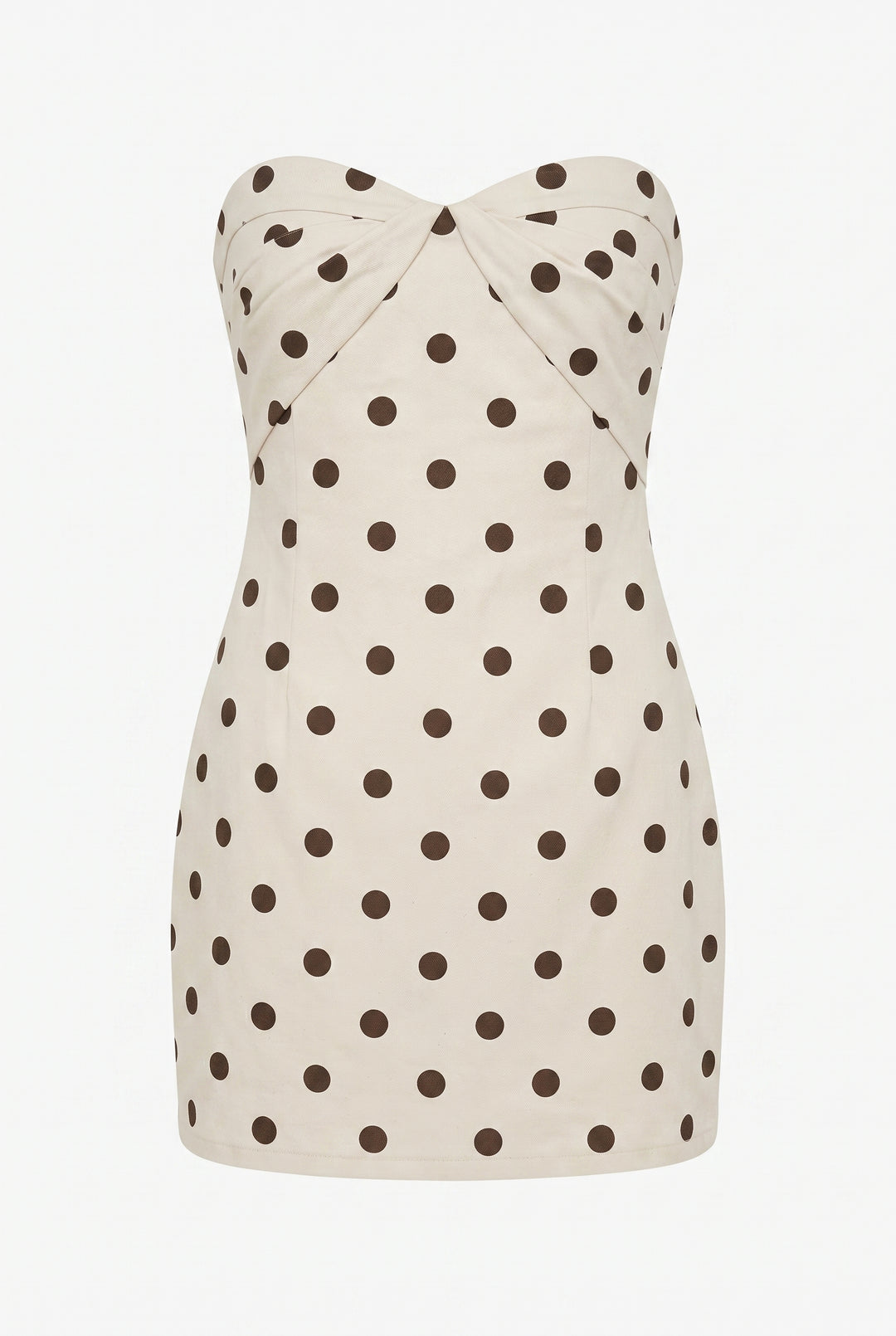 Soho Polka Dot Linen Mini Dress