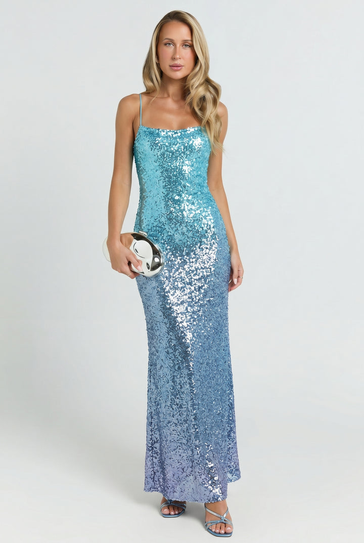 St. Barths After Midnight Sequin Maxi Dress