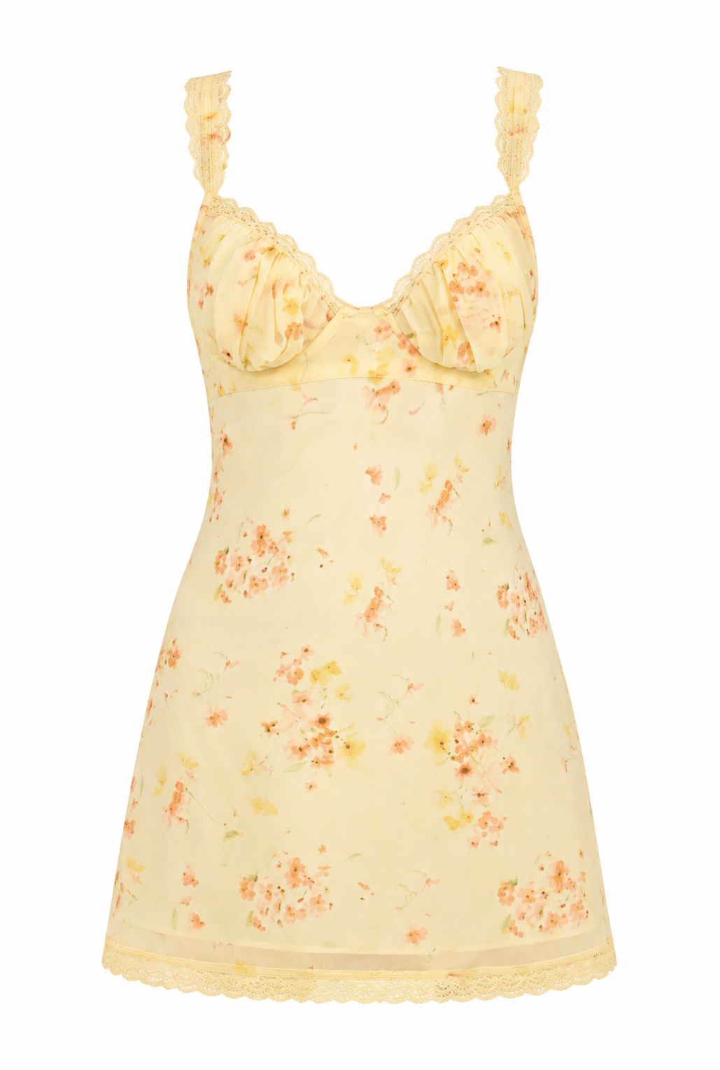 Sunday Lemon Mini Dress