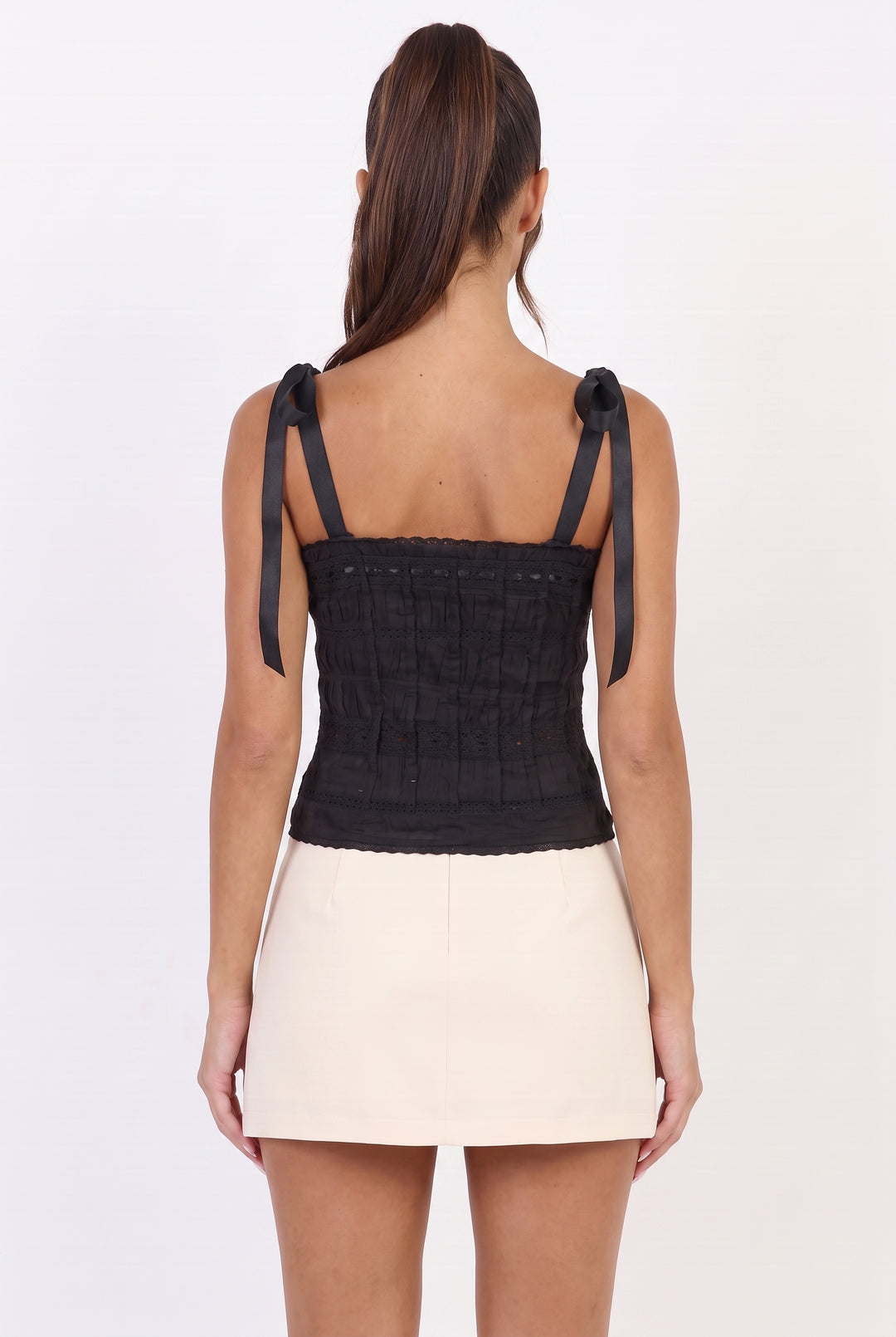 The Black Ribbon Top