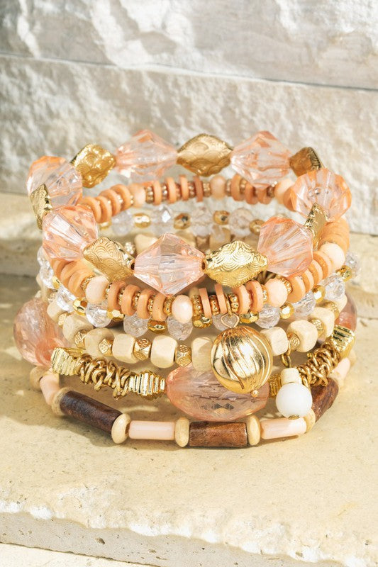 Pink Sands Stackable Bracelet