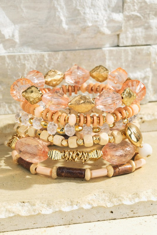 Pink Sands Stackable Bracelet