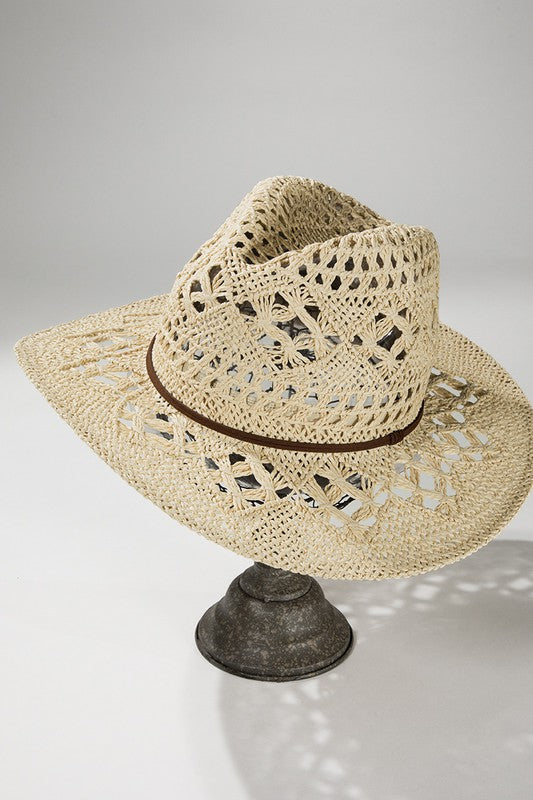 Resort To Beach Woven Panama Hat