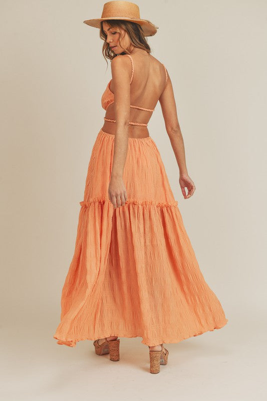 Summer Solstice Tiered Maxi Dress