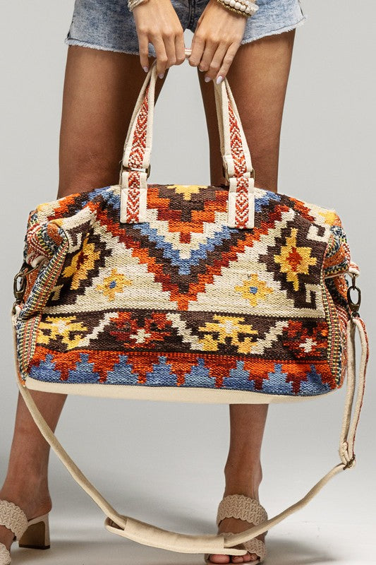 Cappadocia Boho Weekender Duffel Bag - Final Sale