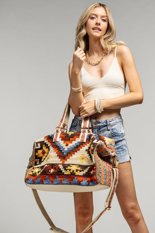 Cappadocia Boho Weekender Duffel Bag - Final Sale