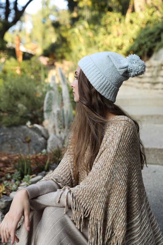 Ashland Boucle Pom Beanie