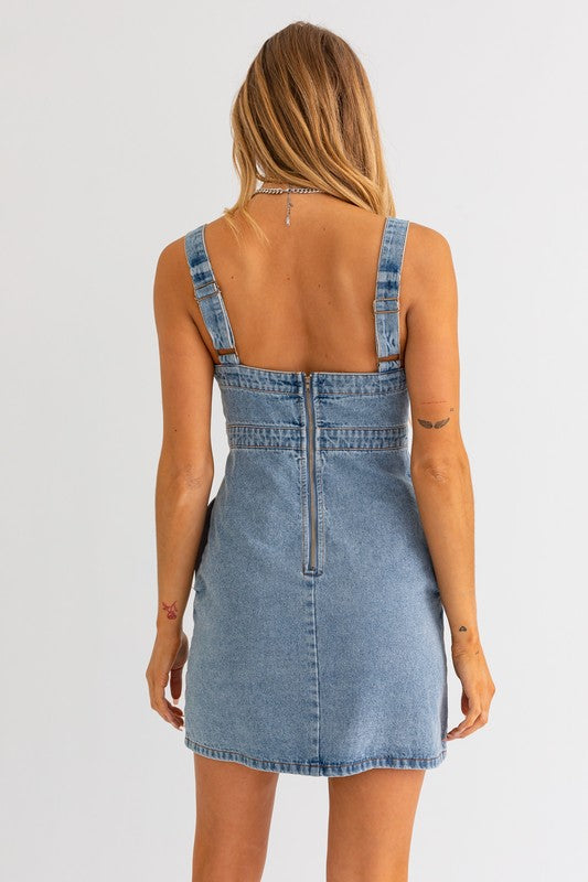 Denim Dreams Mini Dress