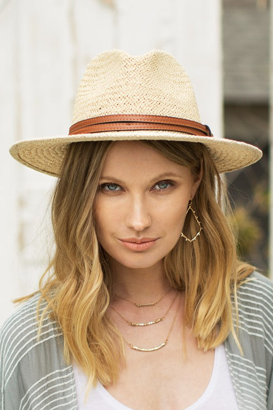 Western Dreamer Woven Panama Hat