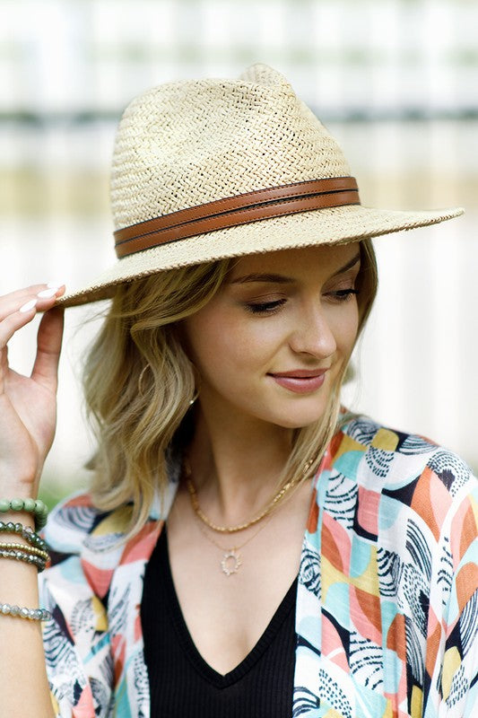 Western Dreamer Woven Panama Hat